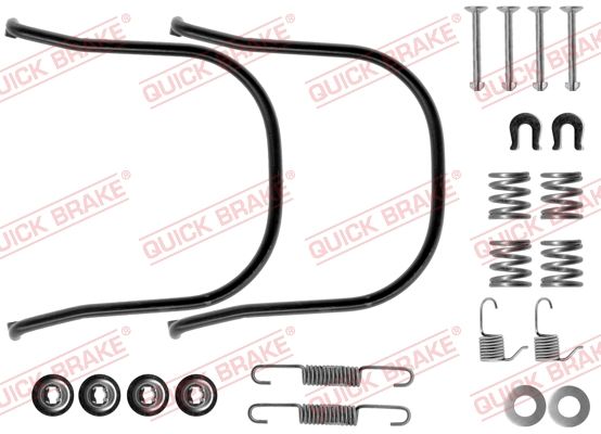 QUICK BRAKE Piederumu komplekts, Bremžu loki 105-0634